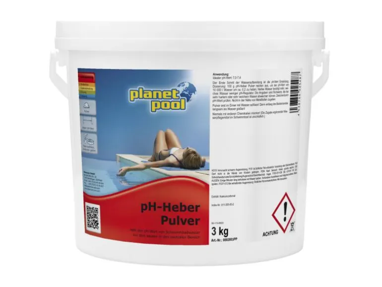 Planet Pool Granulat pH-Heber 3 kg