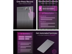 Plaud Diktiergerät Note AI Voice Recorder Schwarz