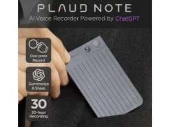 Plaud Diktiergerät Note AI Voice Recorder Schwarz