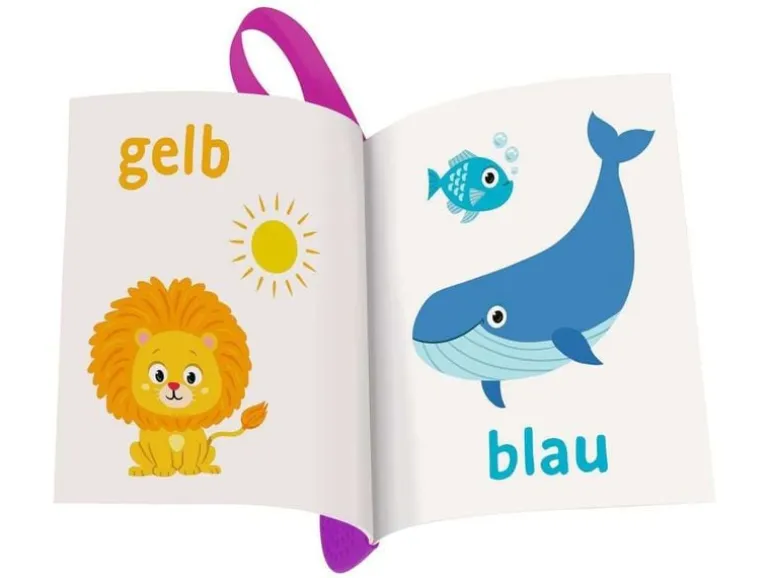 play+ Bilderbuch flip&pop: Erste Farben