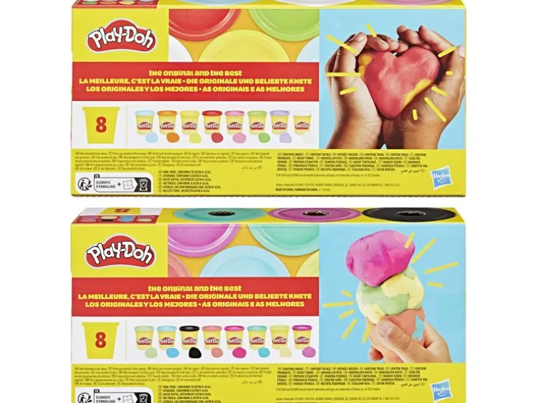 Play-Doh Knetmasse Play-Doh 8-er Pack assortiert