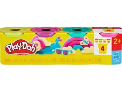 Play-Doh Knetspielzeug Vibrant, 4er Pack