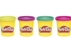 Play-Doh Knetspielzeug Vibrant, 4er Pack