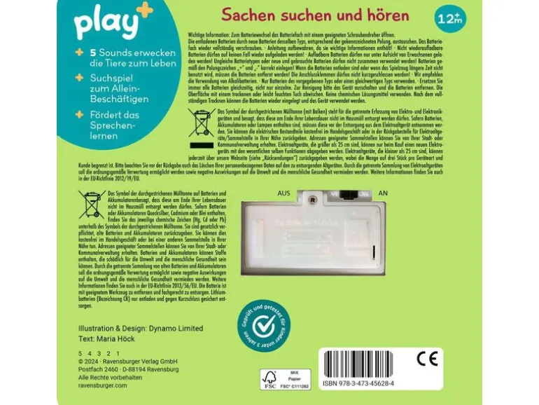 play+ Mein allererstes Soundbuch: Im Dschungel