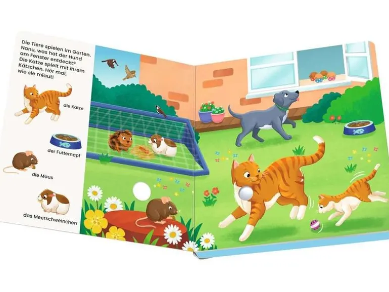 play+ Mein allererstes Soundbuch Lieblingstiere