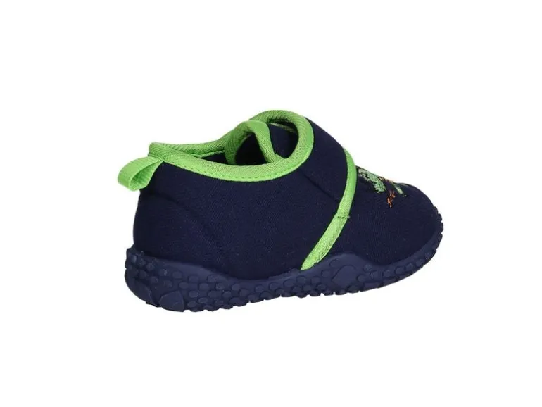 Playshoes Hausschuhe Drache Gr. 28/29, Gr. Marineblau