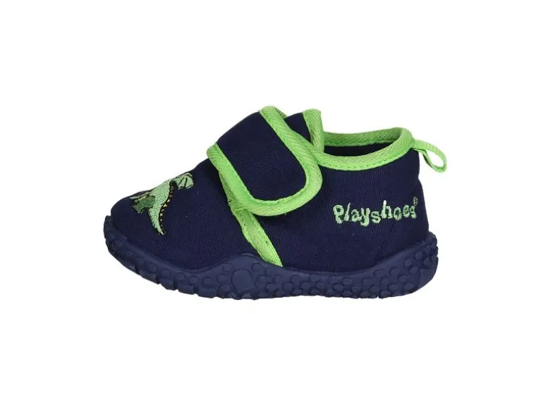 Playshoes Hausschuhe Drache Gr. 28/29, Gr. Marineblau