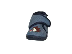Playshoes Hausschuhe Igel Gr. 22/23, Jeansblau