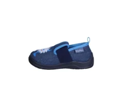 Playshoes Hausschuhe Monster Gr. 24/25, Jeansblau