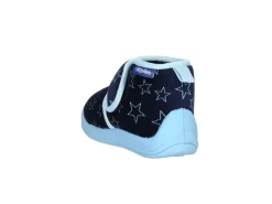 Playshoes Hausschuhe Pastell Gr. 24/25, Marineblau