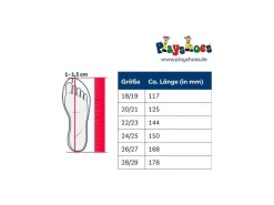 Playshoes Hausschuhe Pastell Gr. 28/29, Rosa