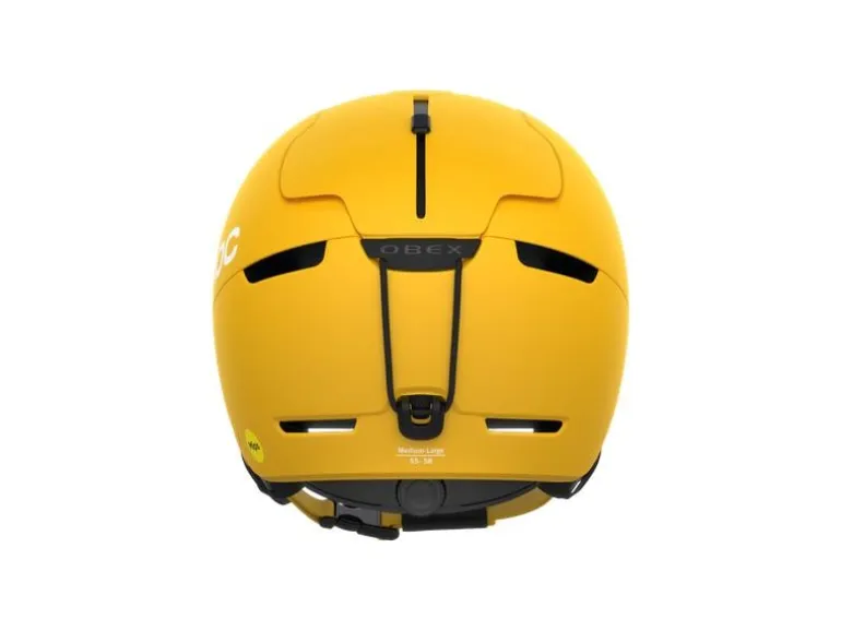 POC Helm Obex MIPS Sulphite Yellow Mat, 51 cm - 54 cm