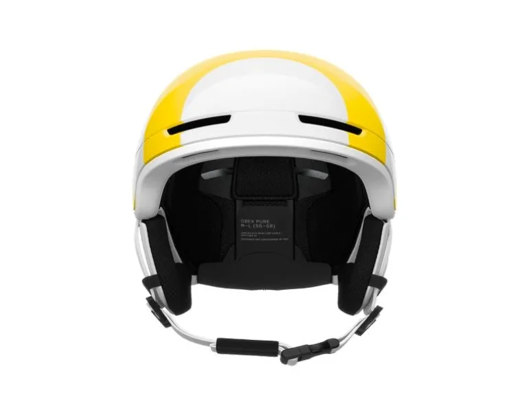 POC Helm Obex Pure Gelb/Weiss, 59 cm - 62 cm