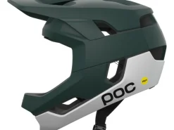 POC Helm Otocon Race MIPS Grün Matt/Weiss Matt, L