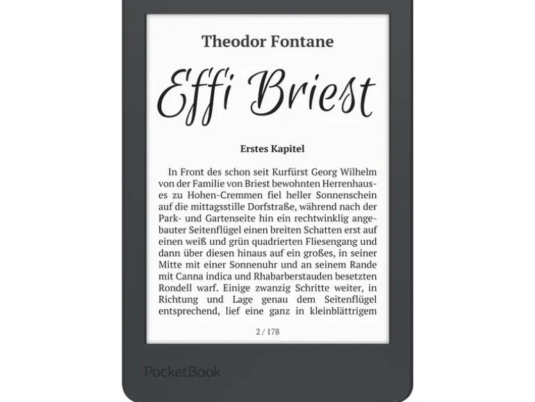 PocketBook E-Book Reader Verse Lite Midnight Grey