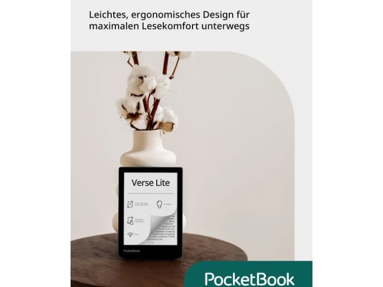 PocketBook E-Book Reader Verse Lite Midnight Grey