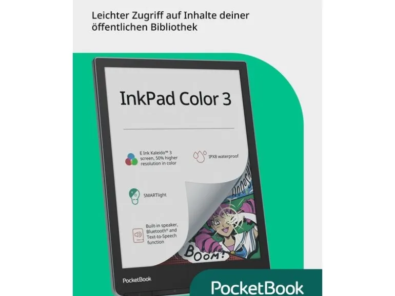 PocketBook eReader InkPad Color 3 Stormy Sea