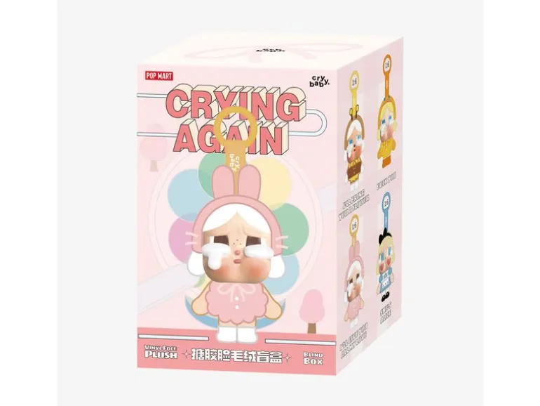 Pop Mart Plüsch-Anhänger Labubu Crybaby Crying Again Blind Box