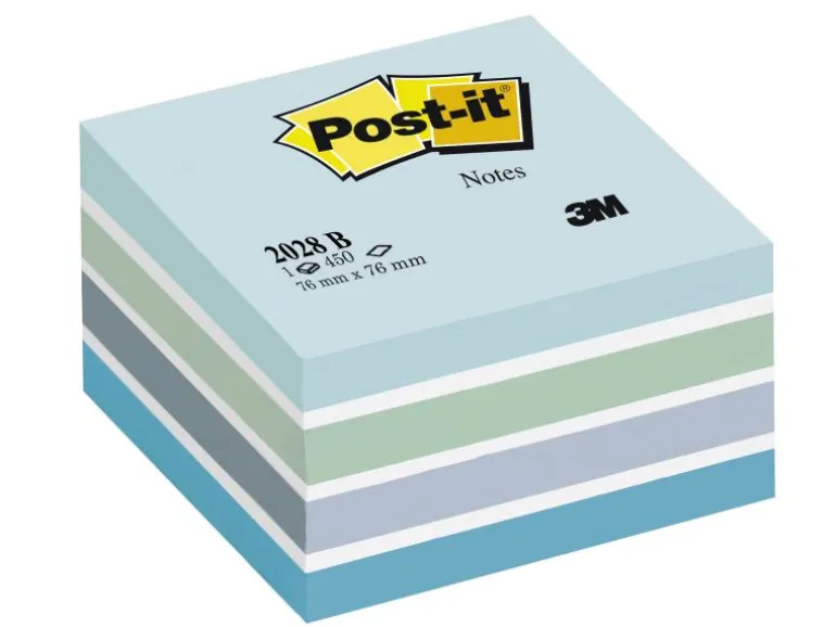 Post-it Notizzettel Post-it 7,6 x 7,6 cm Würfel Farbig