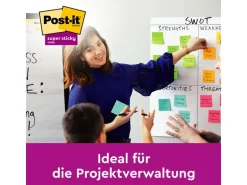 Post-it Notizzettel Super Sticky Playful Collection 7.6 x 7.6 cm