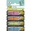 Post-it Page Marker Post-it Index Pfeile Mehrfarbig, 4 x 24 Stück