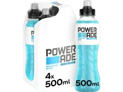 Powerade Sportgetränk Mountain Blast Zero 4 x 0.5 l