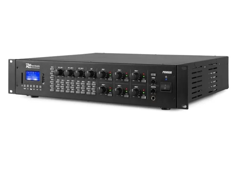 Power Dynamics Verstärker Pro PRM606 100 V, 6x 60 W
