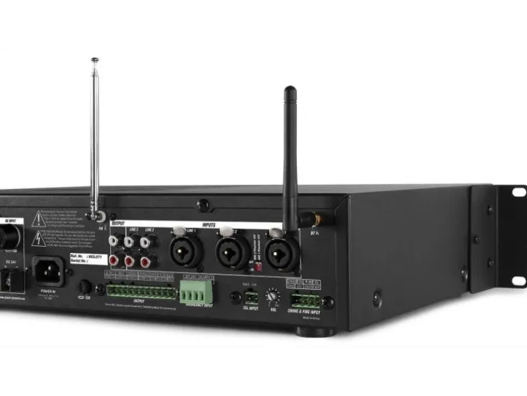 Power Dynamics Verstärker Pro PDV240MP3 4-Zonen Mischer