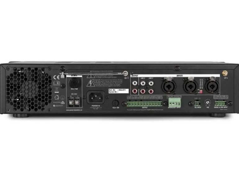 Power Dynamics Verstärker Pro PDV240MP3 4-Zonen Mischer