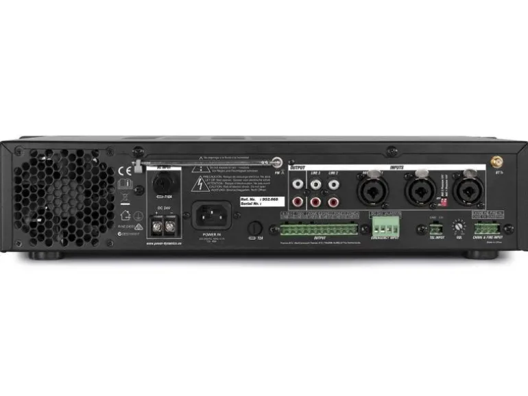 Power Dynamics Verstärker Pro PDV120 MP3 4-Zonen Mischer
