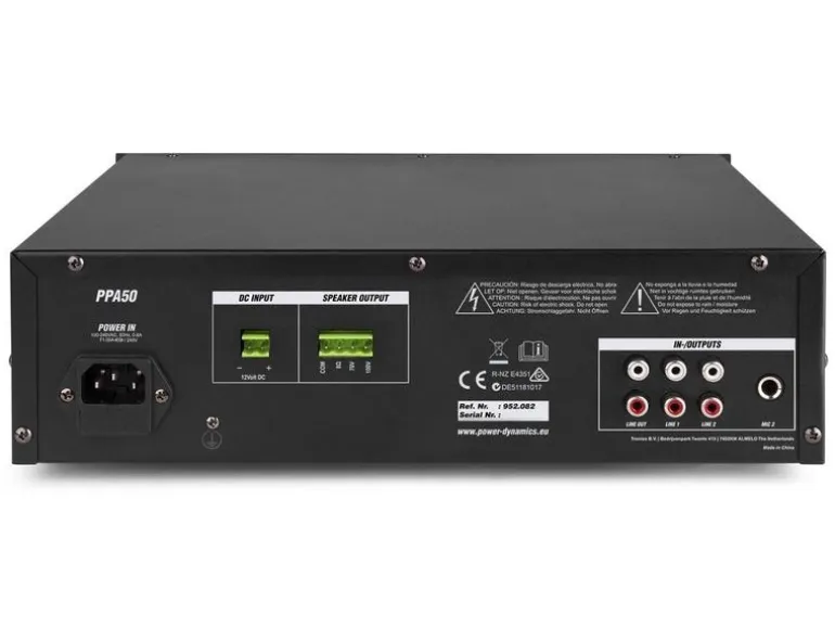 Power Dynamics Verstärker Pro Powerline B50B Set