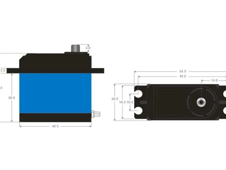 PowerHD Servo LW-30MG, Wasserdicht, 30 kg, Digital HV