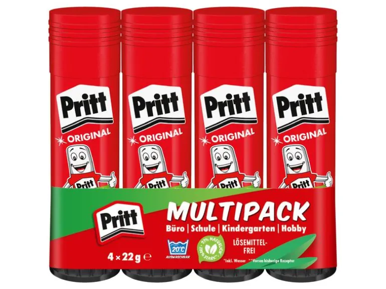 Pritt Klebestift-Set 22 g, 4 Stück