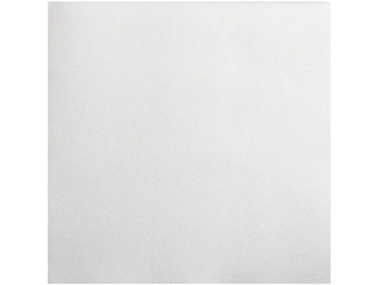 PRO nappe Papierservietten 20 cm x 20 cm, 50 Stück, Weiss
