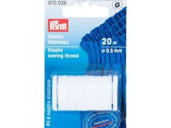 Prym Elastikfaden 0.5 mm x 20 m Weiss