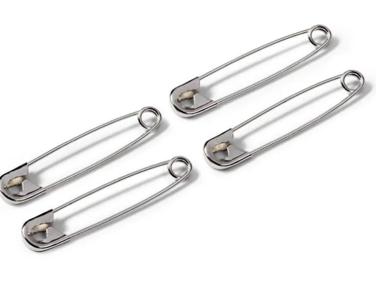 Prym Sicherheitsnadel Silber, Nr. 3, 50 mm