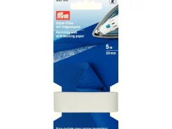 Prym Vlies Trägerpapier Saum 20 mm, Weiss