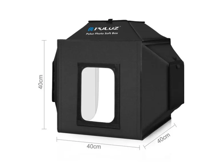 Puluz 40 cm Fotostudio mit LED Beleuchtung