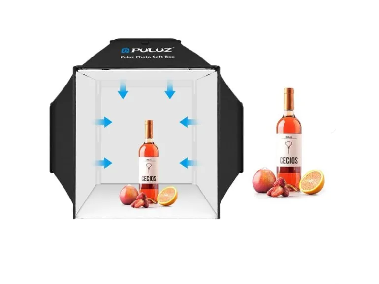 Puluz 40 cm Fotostudio mit LED Beleuchtung