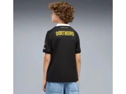PUMA BVB Away Jersey Replica Jr Schwarz, 140