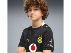 PUMA BVB Away Jersey Replica Jr Schwarz, 140