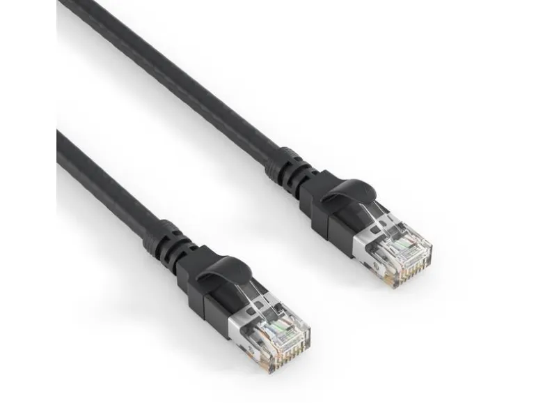 PureLink Patchkabel Cat 6A, S/FTP, 3 m, Schwarz