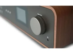 Pure Micro-HiFi Anlage Classic Stereo Schwarz/Walnuss