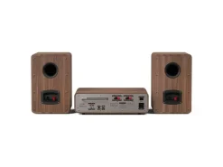 Pure Micro-HiFi Anlage Classic Stereo Schwarz/Walnuss