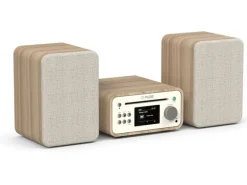 Pure Micro-HiFi Anlage Classic Stereo Mini Eiche