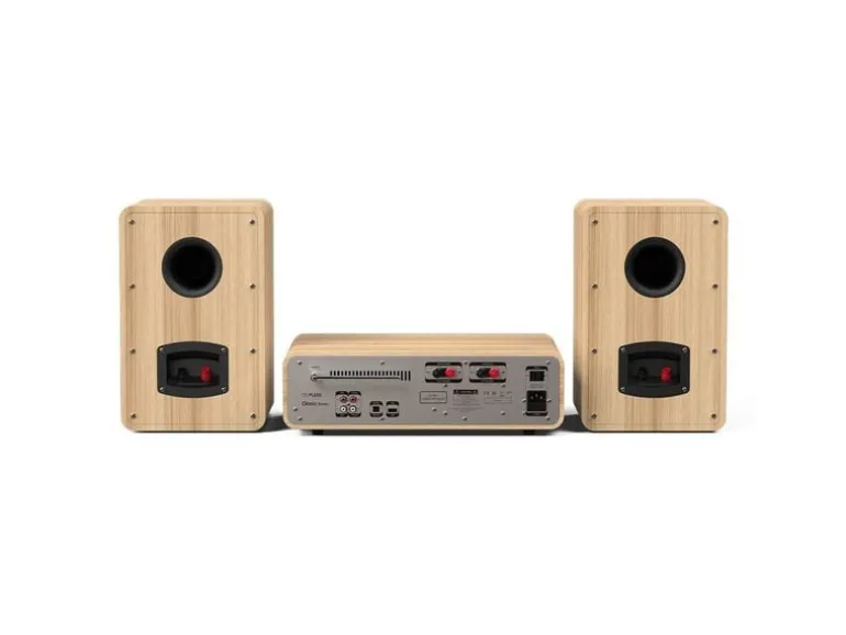 Pure Micro-HiFi Anlage Classic Stereo Eiche/Weiss