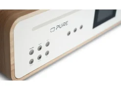 Pure Micro-HiFi Anlage Classic Stereo Eiche/Weiss