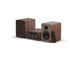 Pure Micro-HiFi Anlage Classic Stereo Mini Walnuss