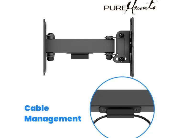 PureMounts Wandhalterung PM-FM13-100 Schwarz