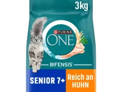 Purina ONE Trockenfutter Senior 7+ Huhn 3 kg